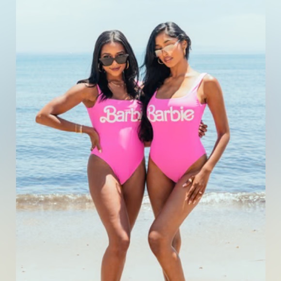 Barbie one-piece Swim Suit - Picture 3 of 4